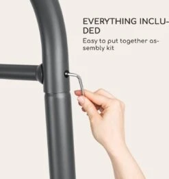 Blumfeldt Palermo Schommelbank - Hollywoodschommel 130 X 207 Cm - Ligbed Met Dak - Schommelstoel Voor 2 Personen - Tuinbank Inclusief Nekkussens - Stalen Frame En Polyester Dak - Grijs -Tuinartikelen Winkel 1134x1200