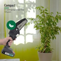Mardin Mini Kettingzaag - Snoeizaag - Kettingzaag - Kettingzaag Electrisch Met 2 Accu - Inclusief Koffer - 1 Extra Accu - Zwart -Tuinartikelen Winkel 1200x1199 5