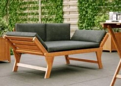 Loungebank Tuin FSC Antraciet – Makkelijk Verstelbaar Lounge Bank Balkon – Tuinbank Lounge Hardhout FSC – Perfecthomeshop -Tuinartikelen Winkel 1200x857 2