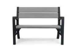 Keter Montero Tuinbank – 2-personen - 120x61x91cm - Grafiet